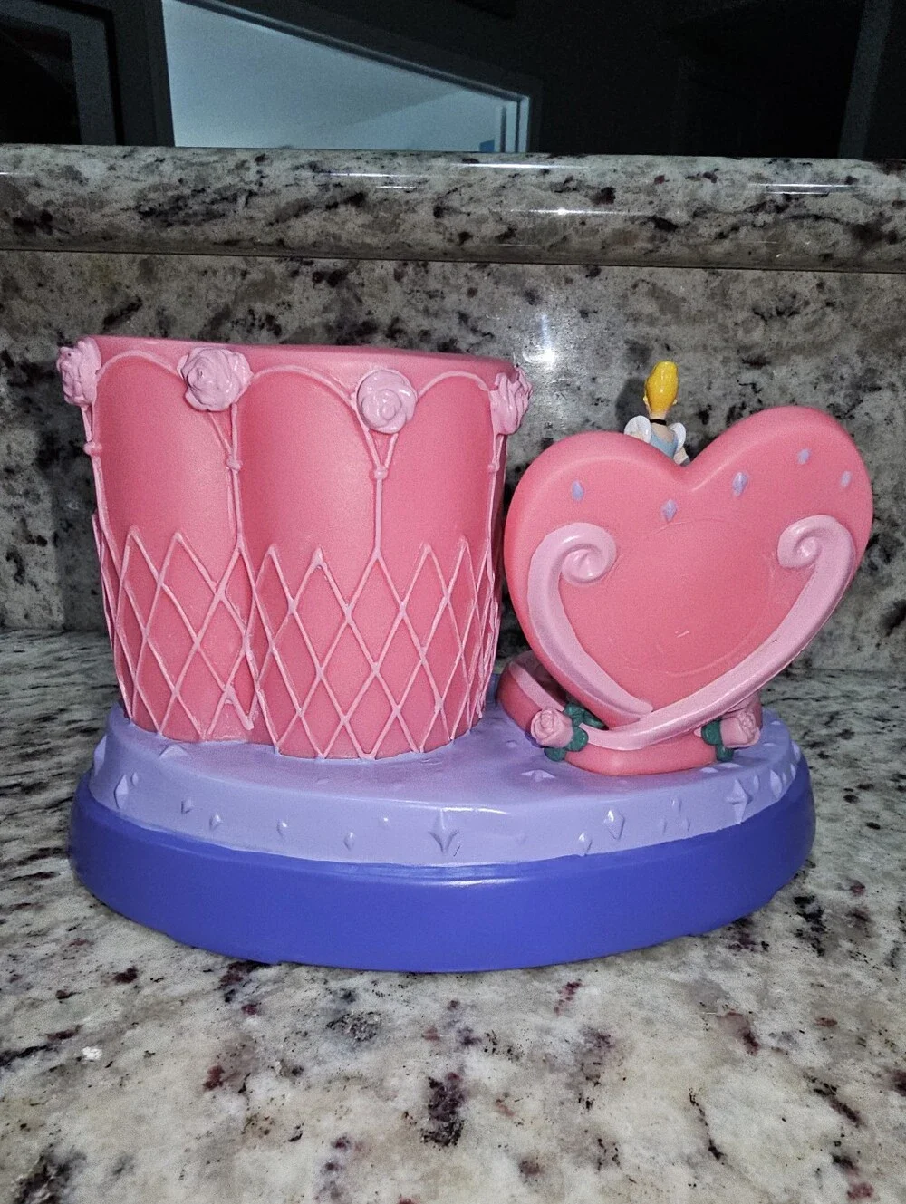 90s Disney Princess Desk Accessories Pencil Holder Drawers Plastic